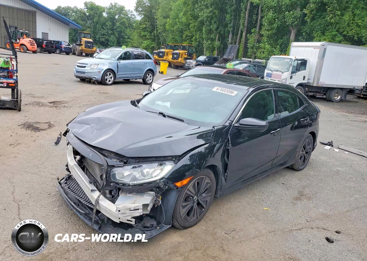2018 Honda Civic Ex VIN:SHHFK7H57JU418182 - 1