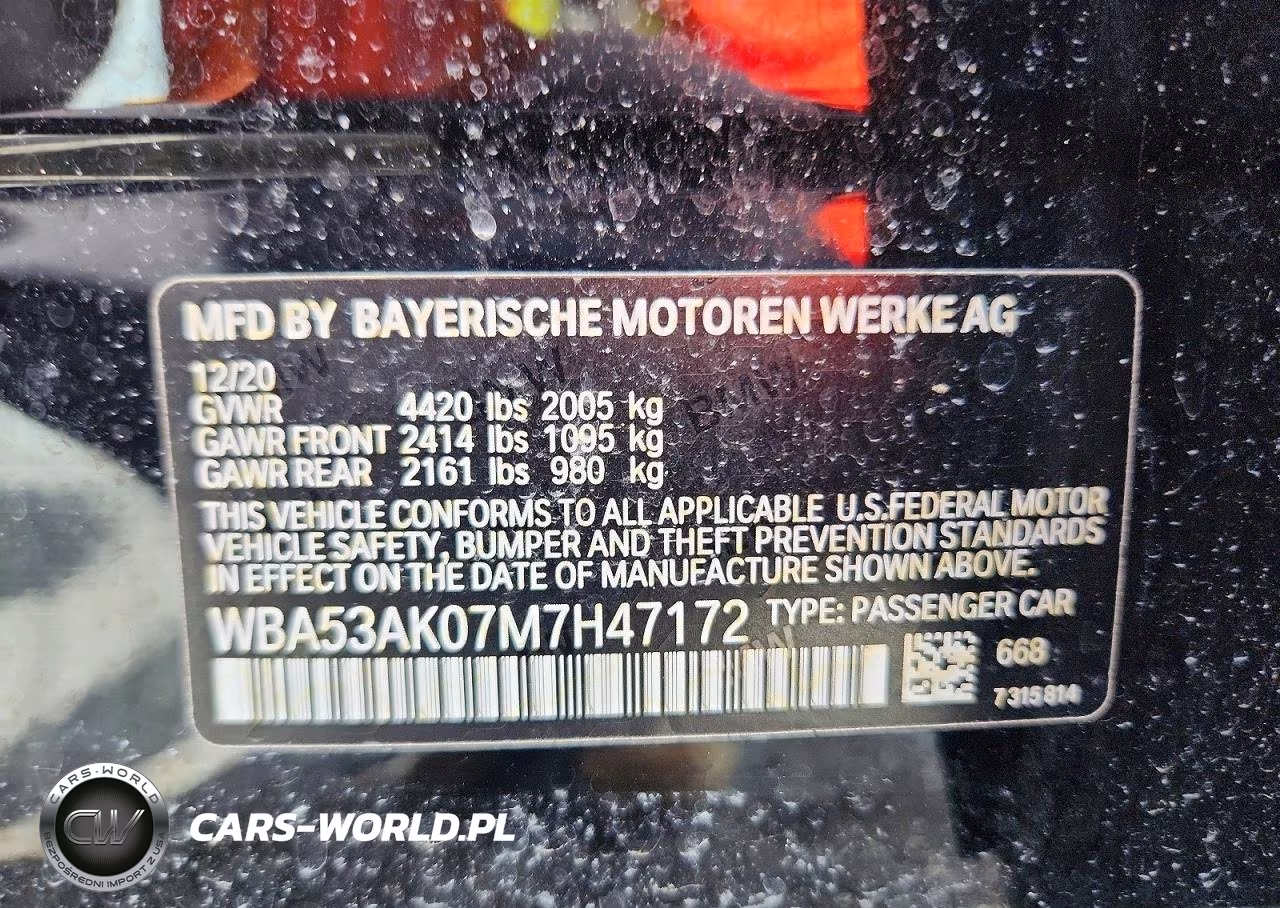 2021 BMW 228I VIN:WBA53AK07M7H47172 - 12
