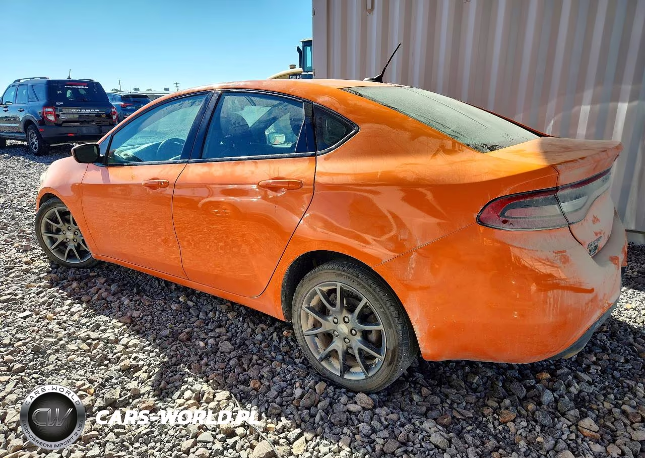 2014 Dodge Dart Sxt VIN:1C3CDFBB2ED867066 - 2