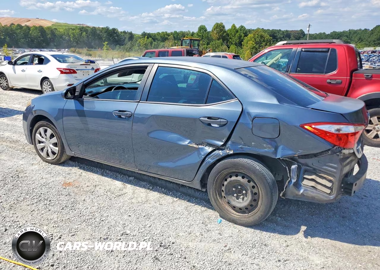 2014 Toyota Corolla Le VIN:2T1BURHE9EC003185 - 2