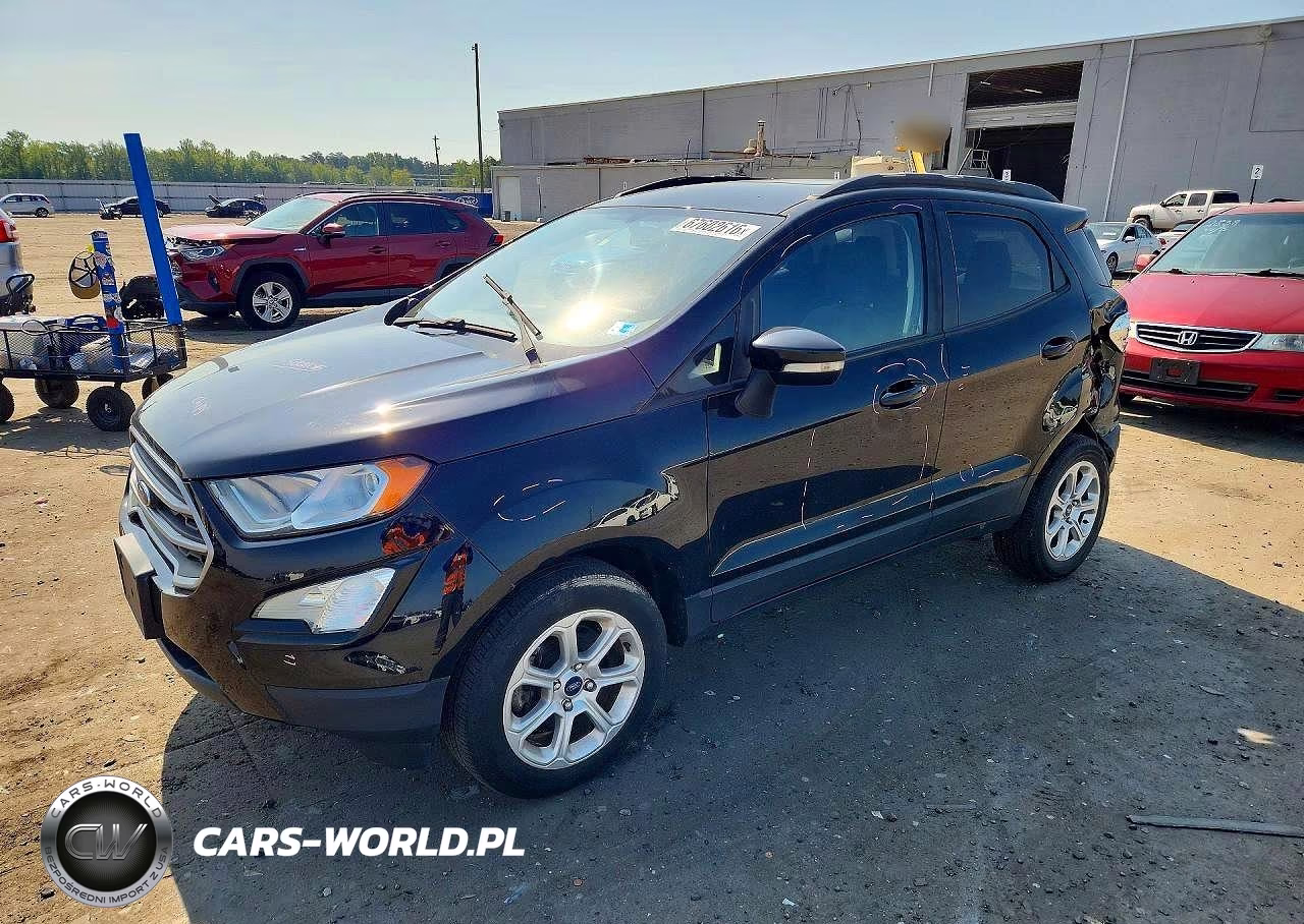 2020 Ford Ecosport Se VIN:MAJ3S2GEXLC391235 - 1