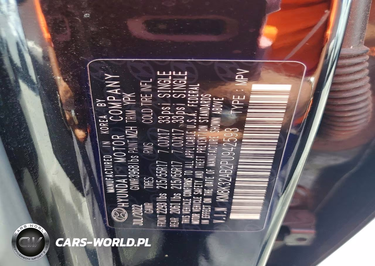 2023 Hyundai Kona Sel VIN:KM8K32AB2PU942593 - 13