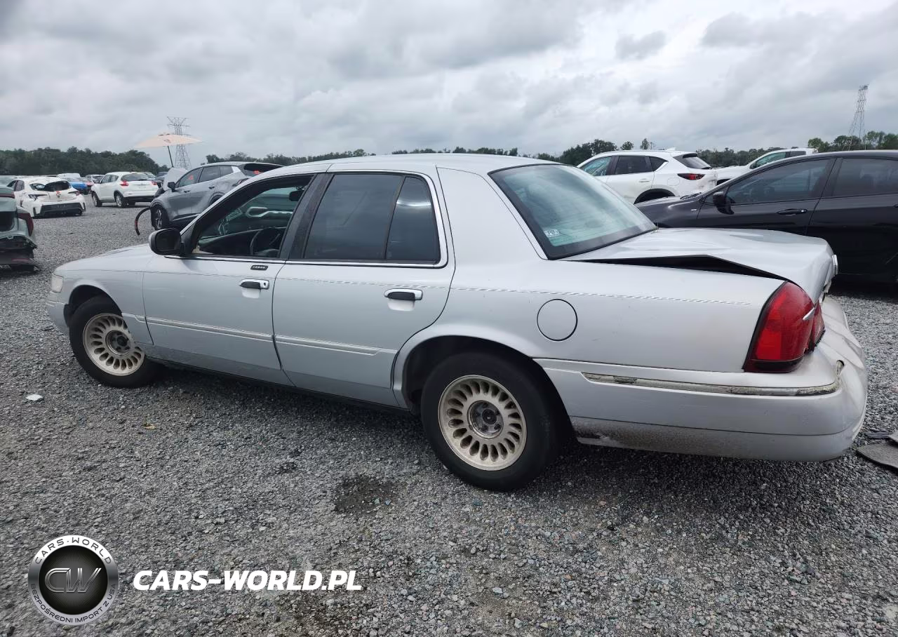 2001 Mercury Grand Marquis Ls VIN:2MEFM75W91X672306 - 2