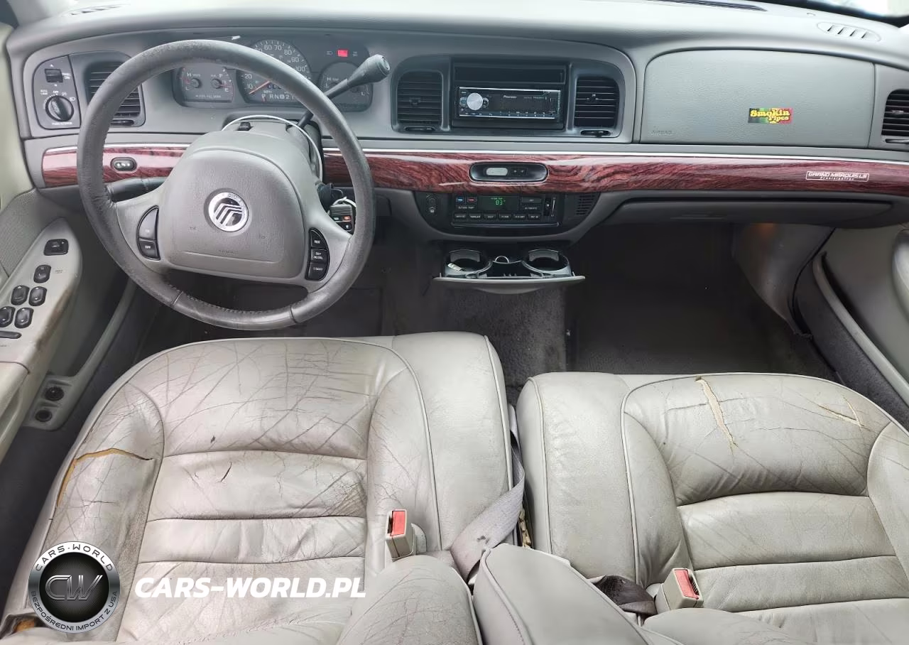2001 Mercury Grand Marquis Ls VIN:2MEFM75W91X672306 - 8
