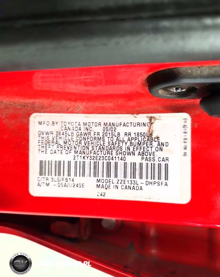 2003 Toyota Corolla Matrix Xrs VIN:2T1KY32E23C041140 - 12