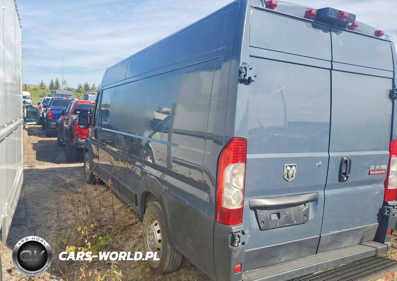 2021 Ram Promaster 3500 Delivery Van VIN:3C6FRVJG6ME503531 - 2
