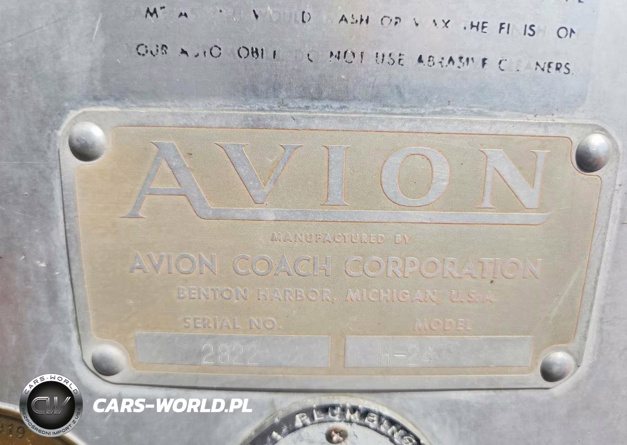 1963 Avion H-24 Camper VIN:2822 - 10