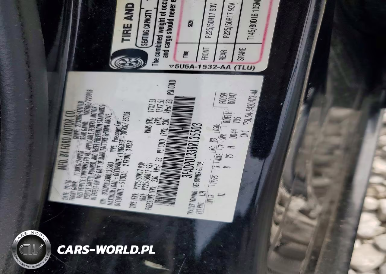 2011 Ford Fusion Hybrid VIN:3FADP0L33BR135503 - 12