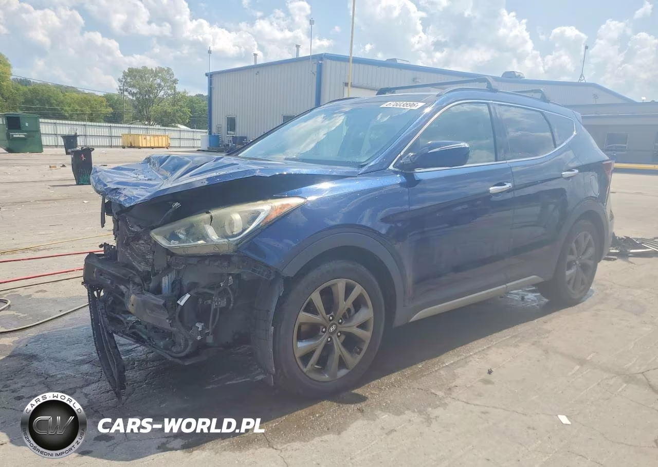 2017 Hyundai Santa Fe Sport VIN:5XYZW4LA0HG484744 - 1