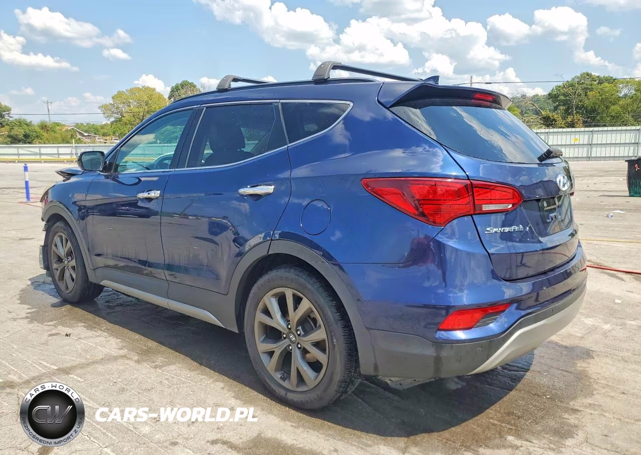 2017 Hyundai Santa Fe Sport VIN:5XYZW4LA0HG484744 - 2