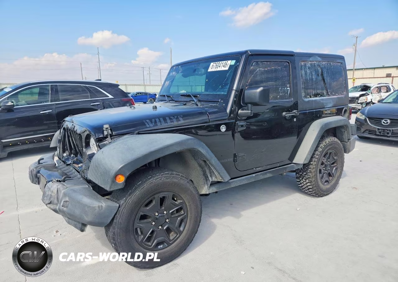 2015 Jeep Wrangler Sport VIN:1C4AJWAG9FL728729 - 1