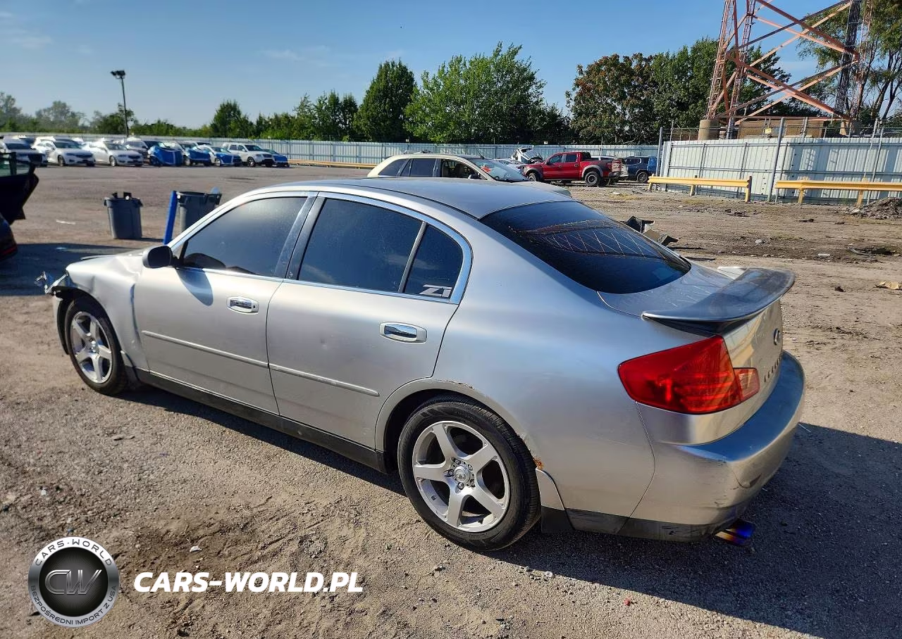 2003 Infiniti G35 Base VIN:JNKCV51E23M324018 - 2
