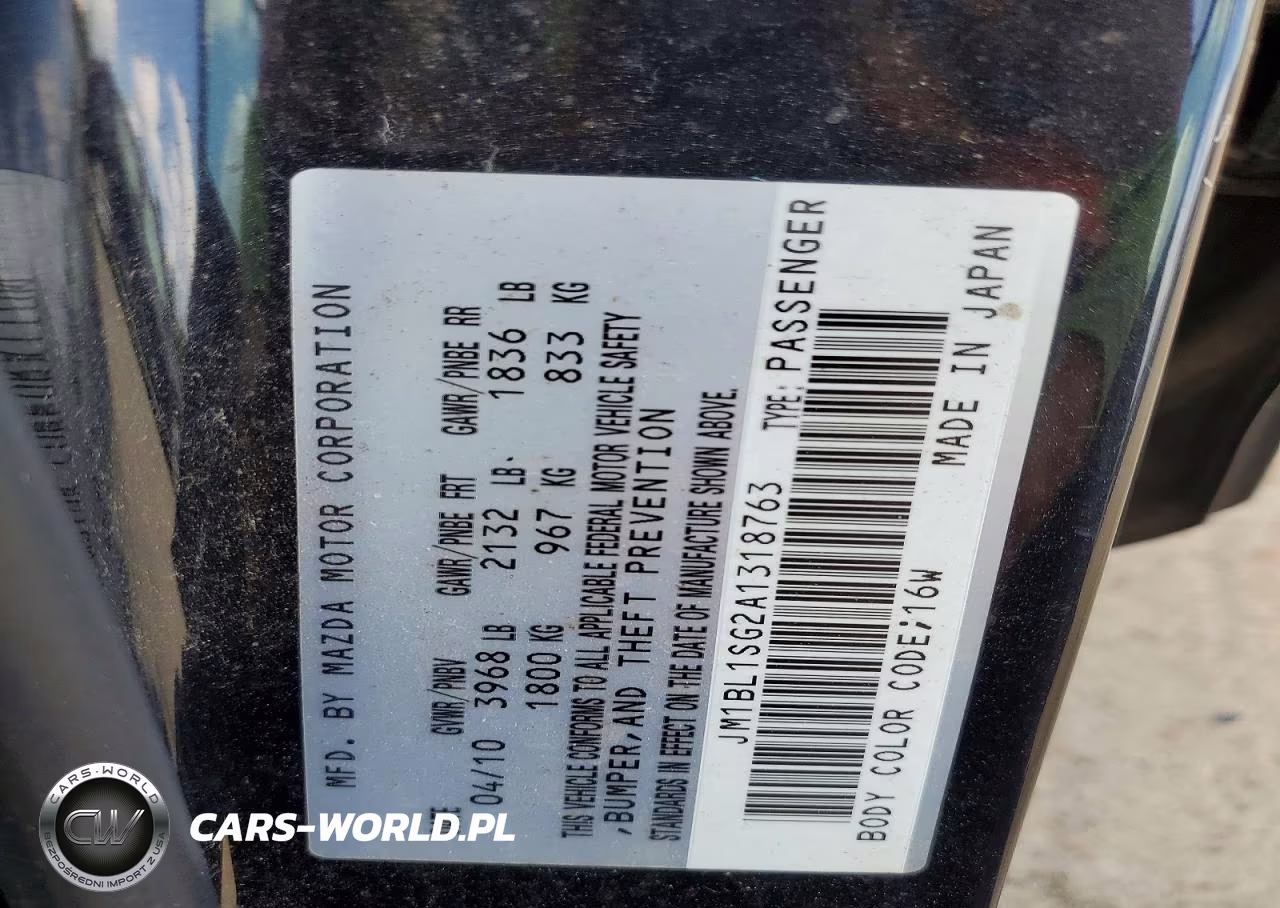 2010 Mazda 3 I VIN:JM1BL1SG2A1318763 - 12