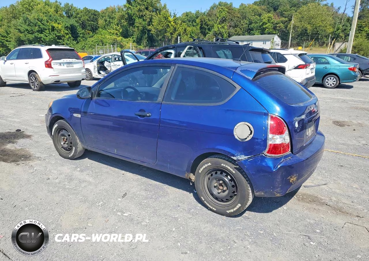 2008 Hyundai Accent Gs VIN:KMHCM36C28U078431 - 2