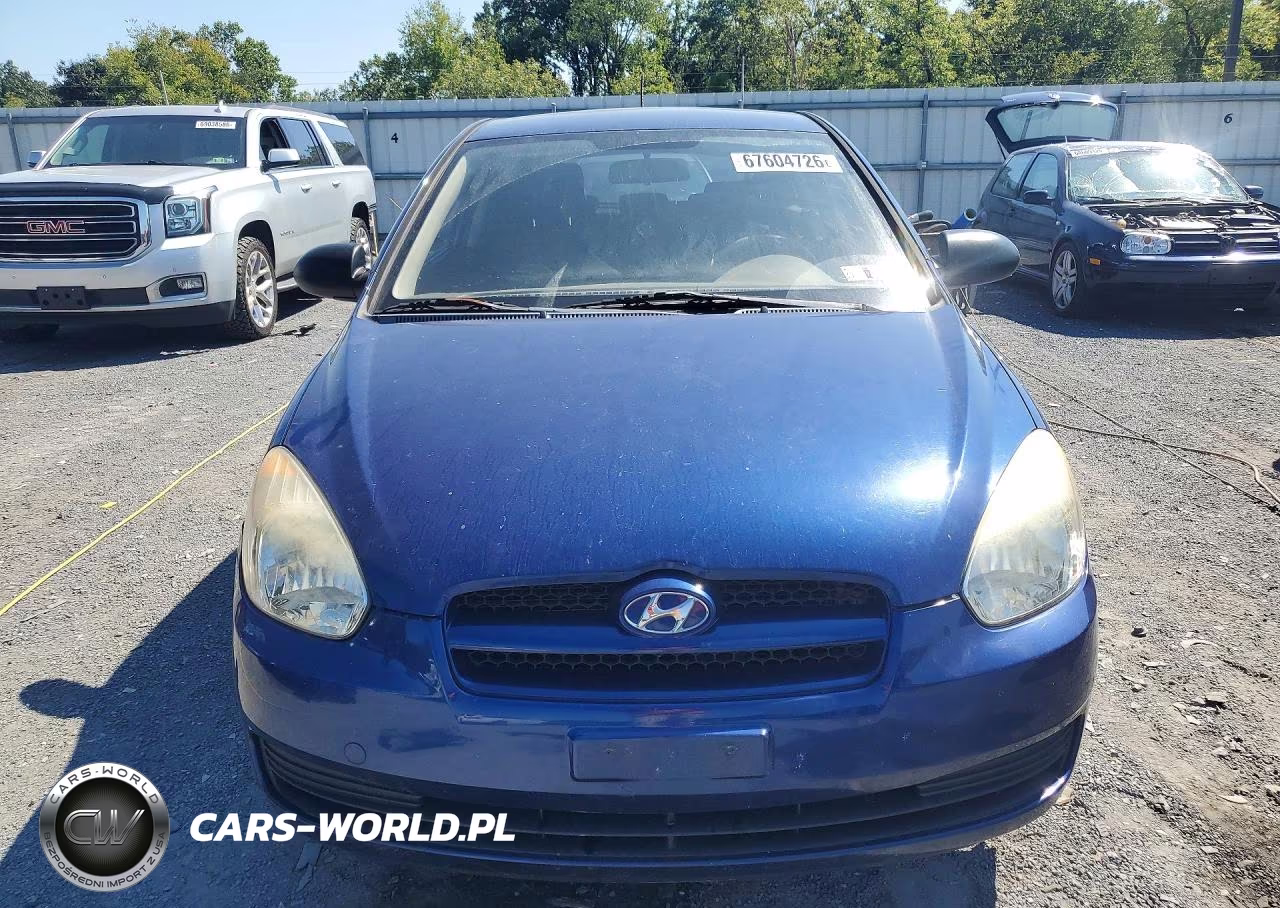 2008 Hyundai Accent Gs VIN:KMHCM36C28U078431 - 5