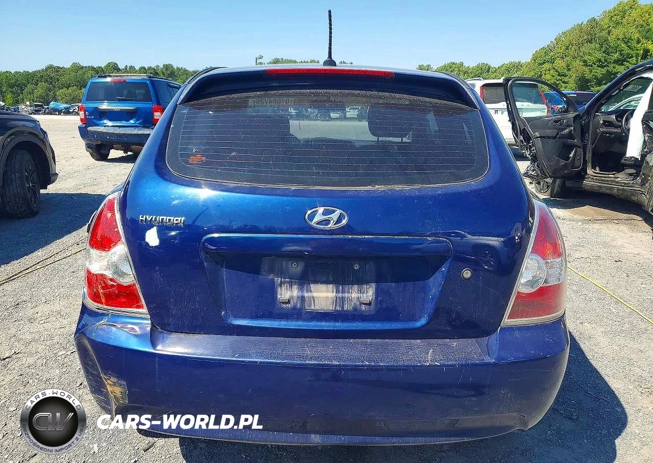 2008 Hyundai Accent Gs VIN:KMHCM36C28U078431 - 6