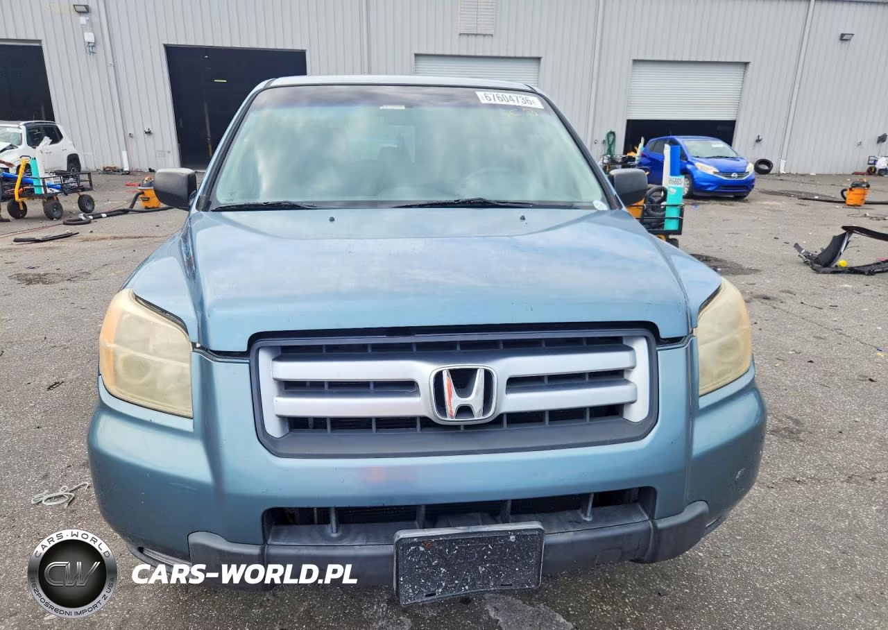 2007 Honda Pilot Lx VIN:5FNYF28197B006580 - 5