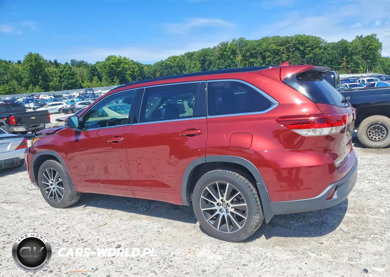 2017 Toyota Highlander Se VIN:5TDJZRFH5HS385950 - 2