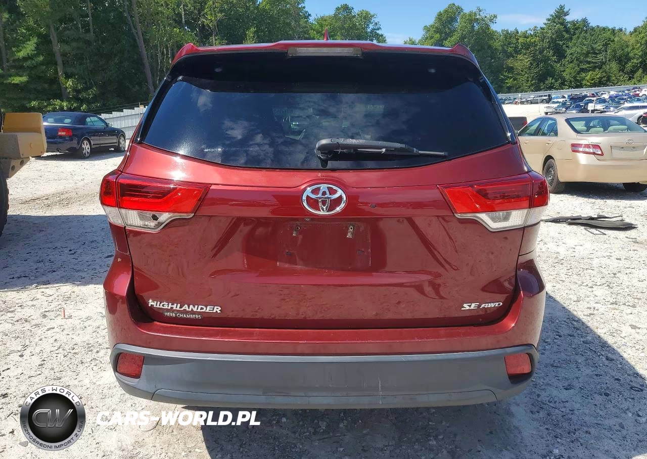 2017 Toyota Highlander Se VIN:5TDJZRFH5HS385950 - 6