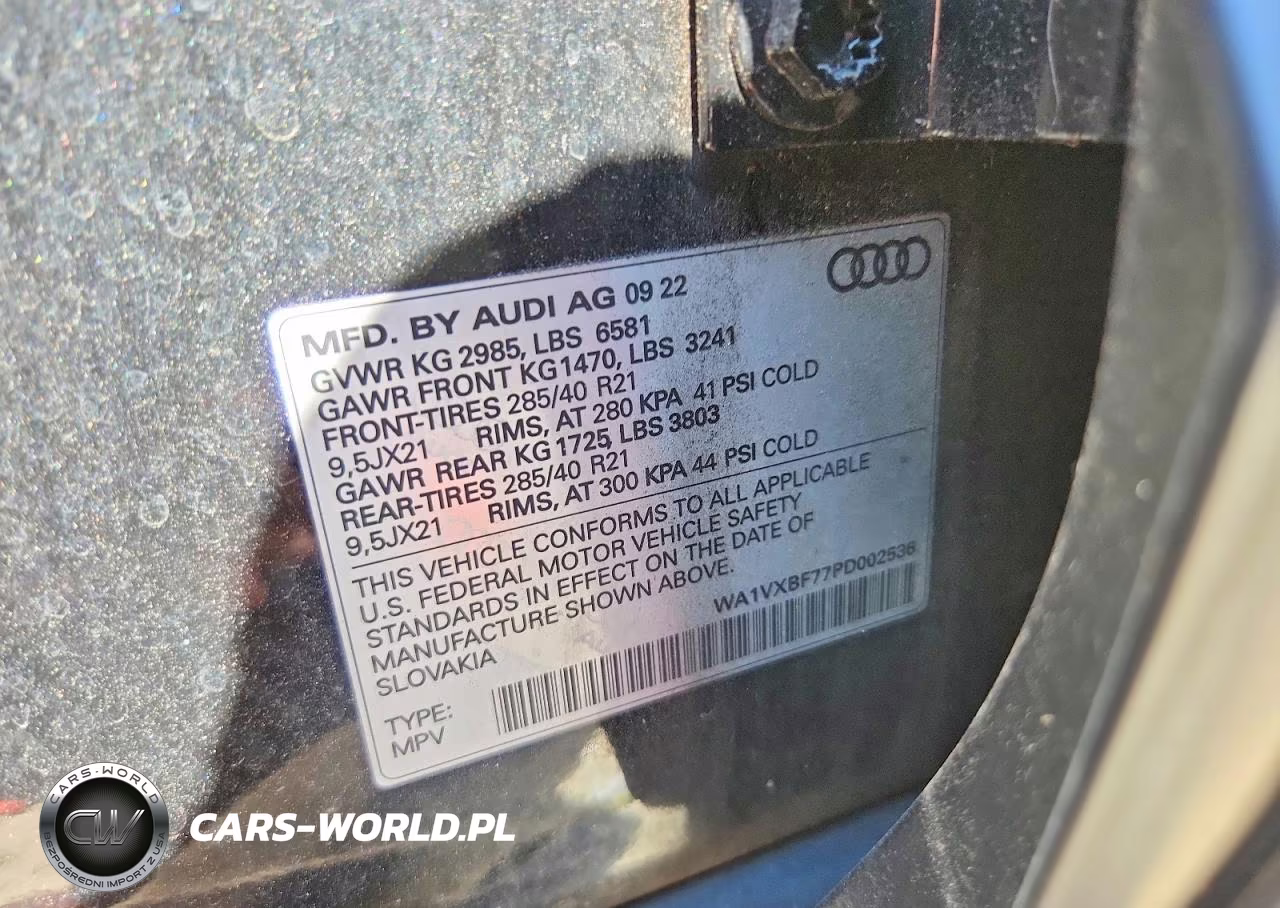2023 Audi Q7 Prestige VIN:WA1VXBF77PD002536 - 13