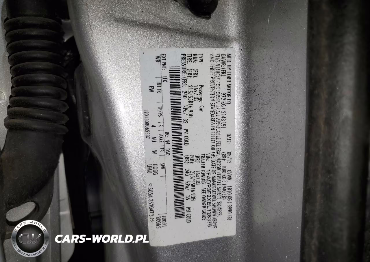 2014 Ford Focus Se VIN:1FADP3F2XEL128376 - 12