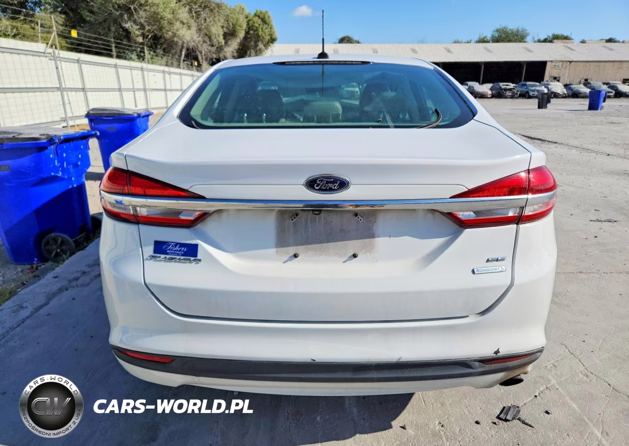 2017 Ford Fusion Se VIN:3FA6P0HD8HR130767 - 6