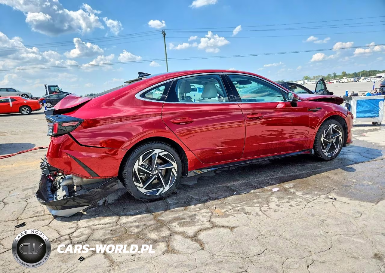 2024 Hyundai Sonata Sel VIN:KMHL14JA3RA403014 - 3