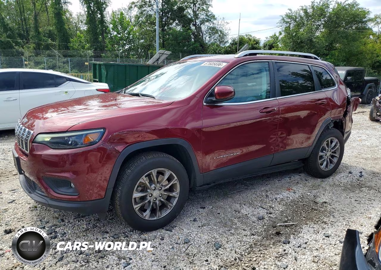 2021 Jeep Cherokee Latitude Lux VIN:1C4PJMMX2MD115448 - 1