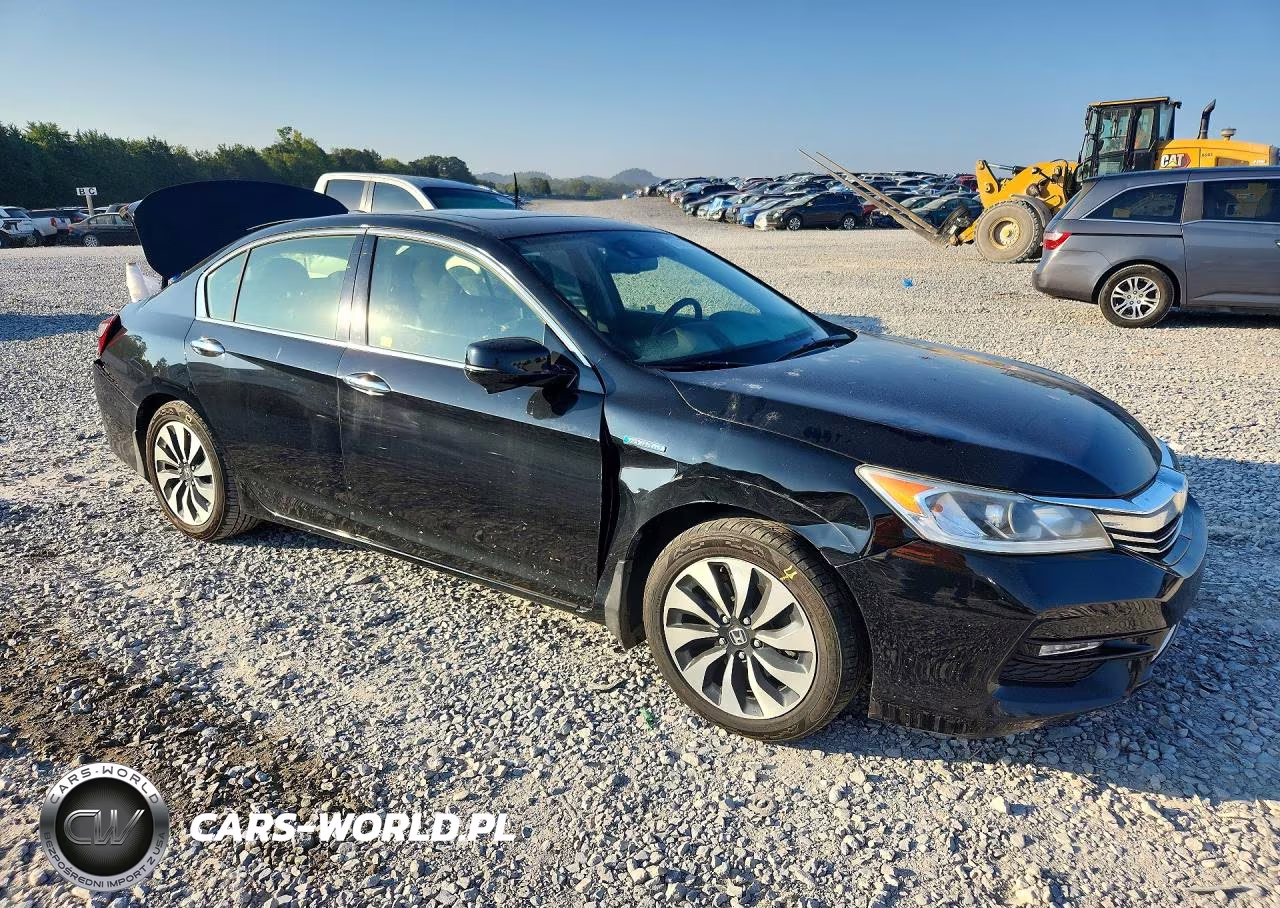 2017 Honda Accord Hybrid Exl VIN:JHMCR6F51HC031694 - 4