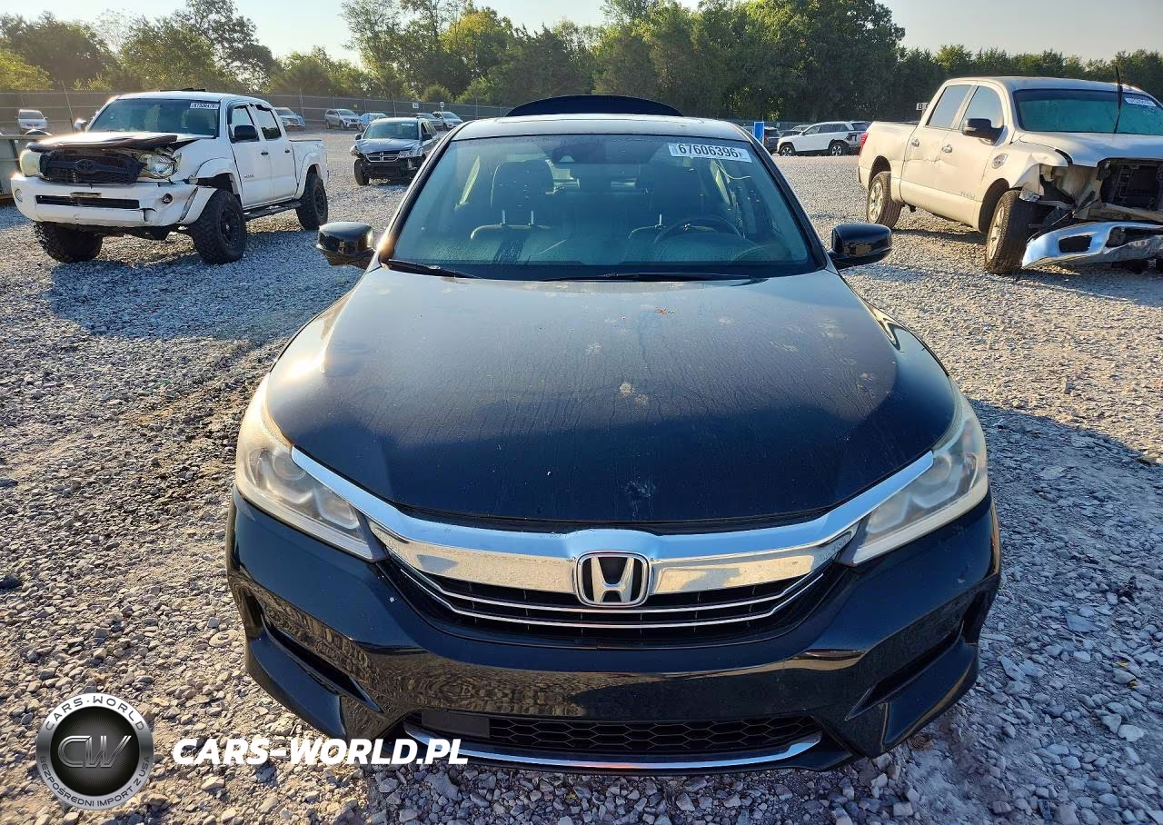 2017 Honda Accord Hybrid Exl VIN:JHMCR6F51HC031694 - 5