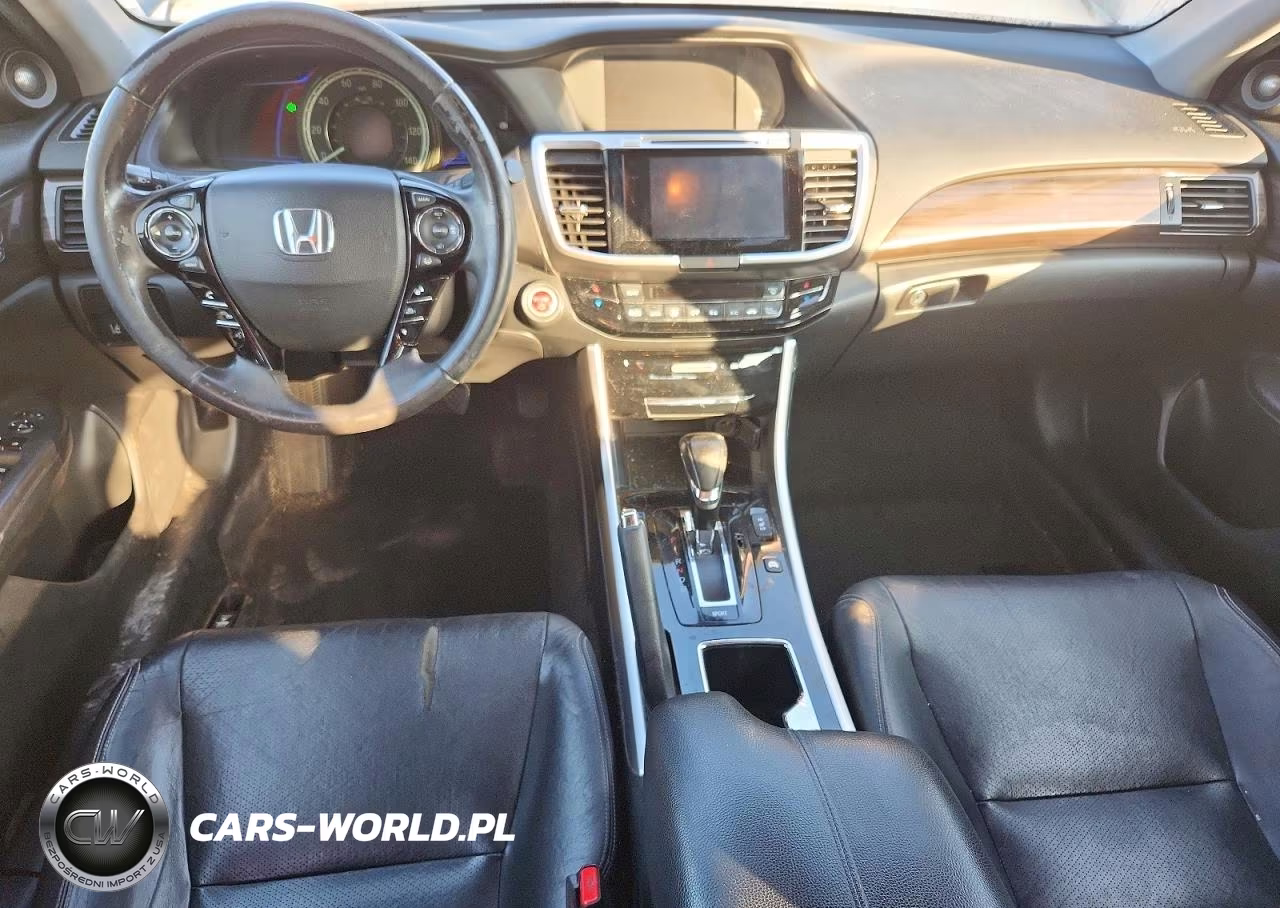 2017 Honda Accord Hybrid Exl VIN:JHMCR6F51HC031694 - 8