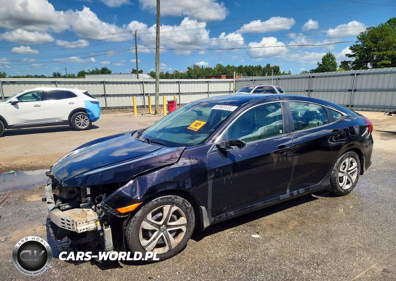 2016 Honda Civic Lx VIN:19XFC2F58GE045897 - 1