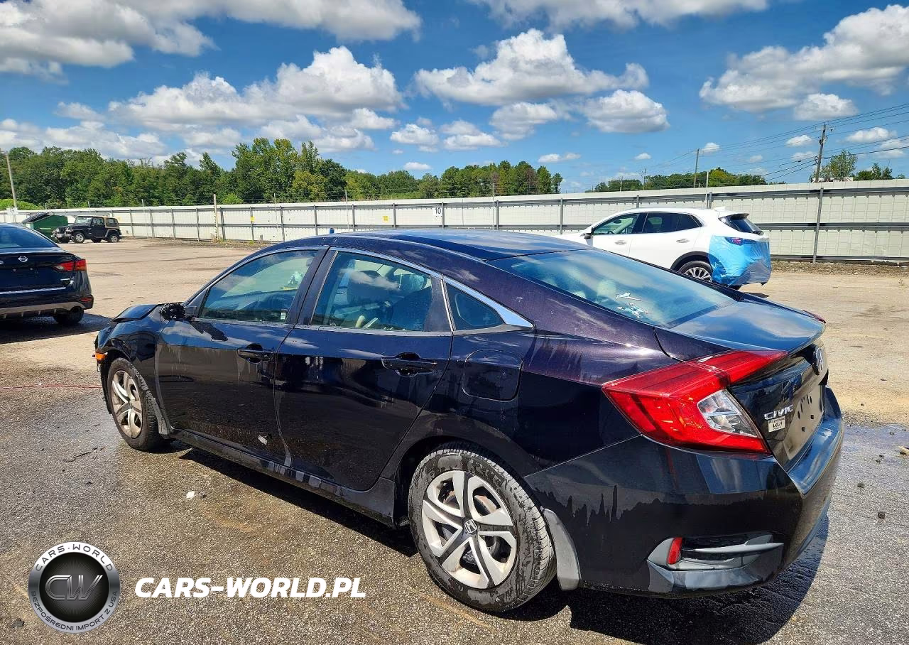 2016 Honda Civic Lx VIN:19XFC2F58GE045897 - 2