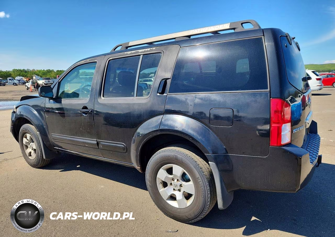2007 Nissan Pathfinder S VIN:5N1AR18W07C619775 - 2