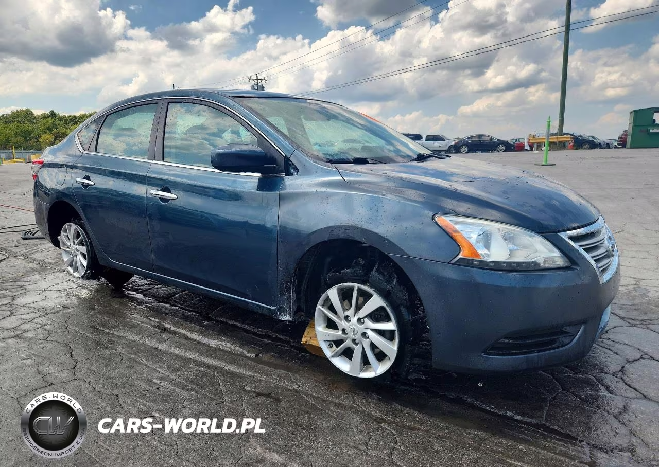 2015 Nissan Sentra S VIN:3N1AB7AP8FY316847 - 4