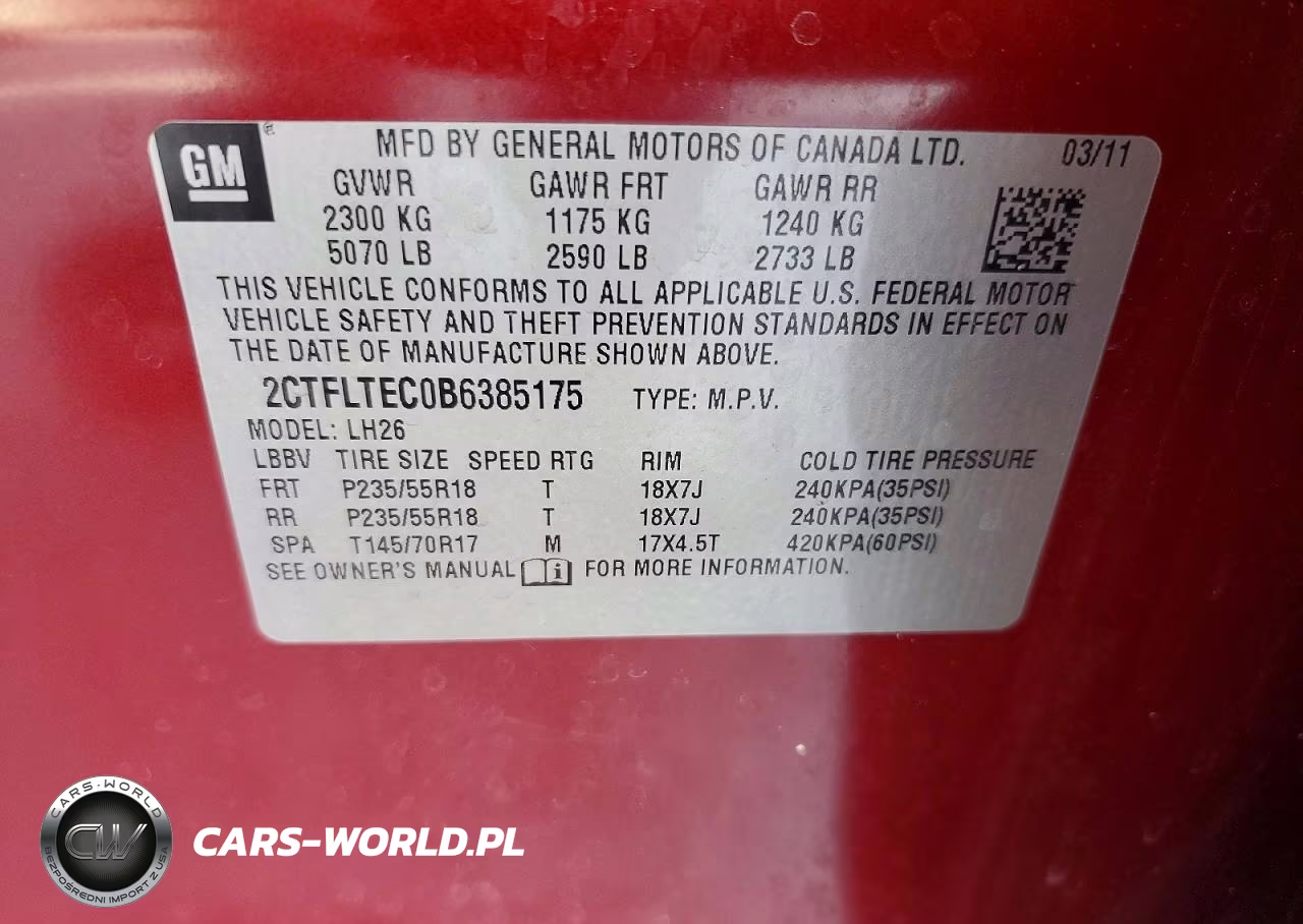 2011 GMC Terrain Sle VIN:2CTFLTEC0B6385175 - 13