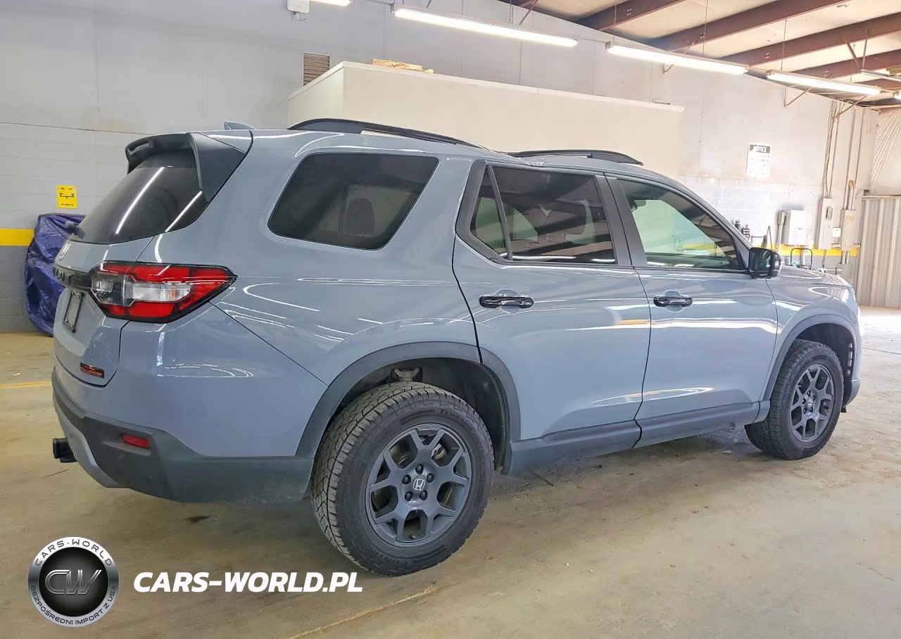 2025 Honda Pilot Trailsport VIN:5FNYG1H69SB164333 - 3