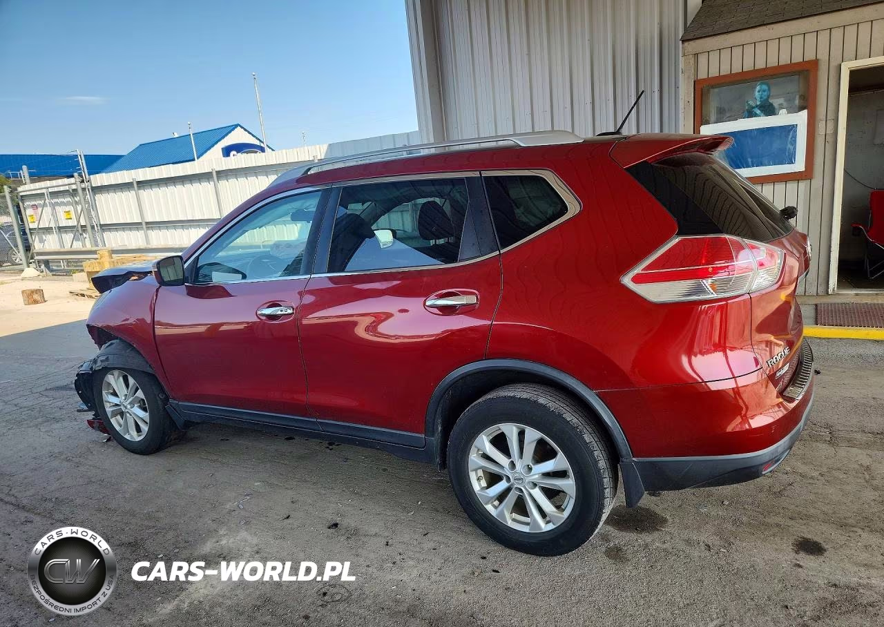2016 Nissan Rogue Sv VIN:KNMAT2MVXGP630736 - 2