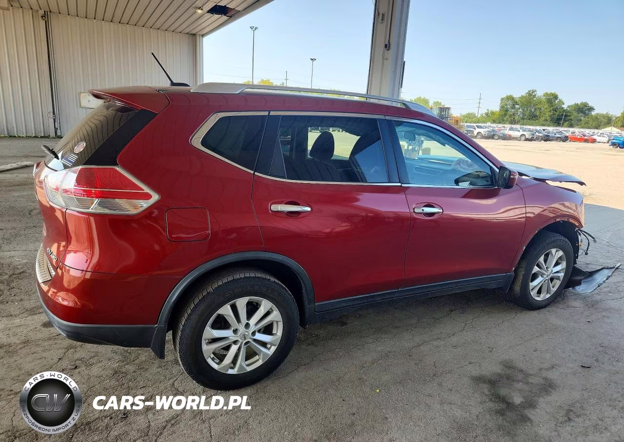 2016 Nissan Rogue Sv VIN:KNMAT2MVXGP630736 - 3