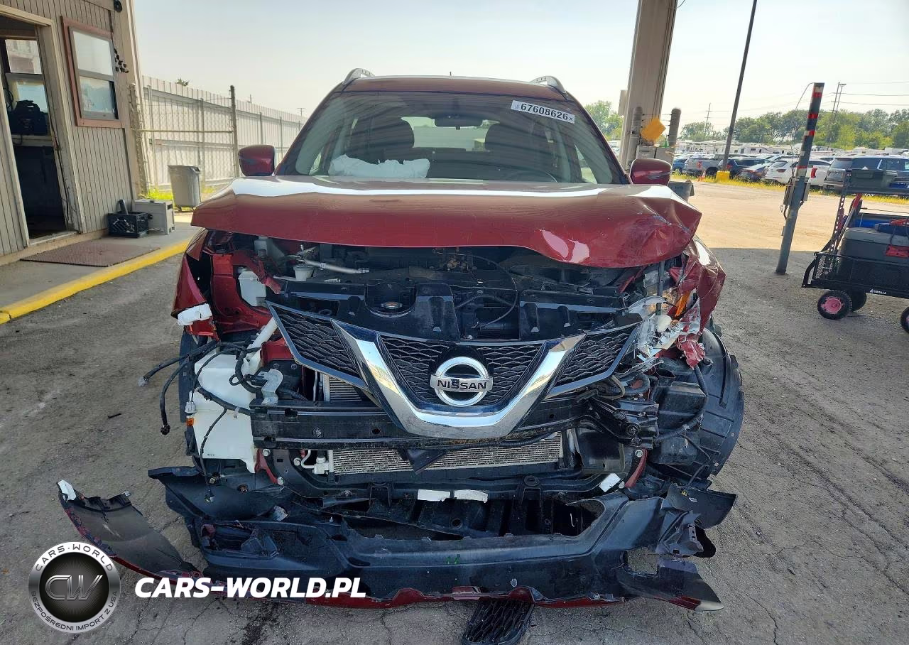 2016 Nissan Rogue Sv VIN:KNMAT2MVXGP630736 - 5