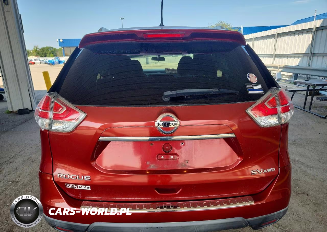 2016 Nissan Rogue Sv VIN:KNMAT2MVXGP630736 - 6