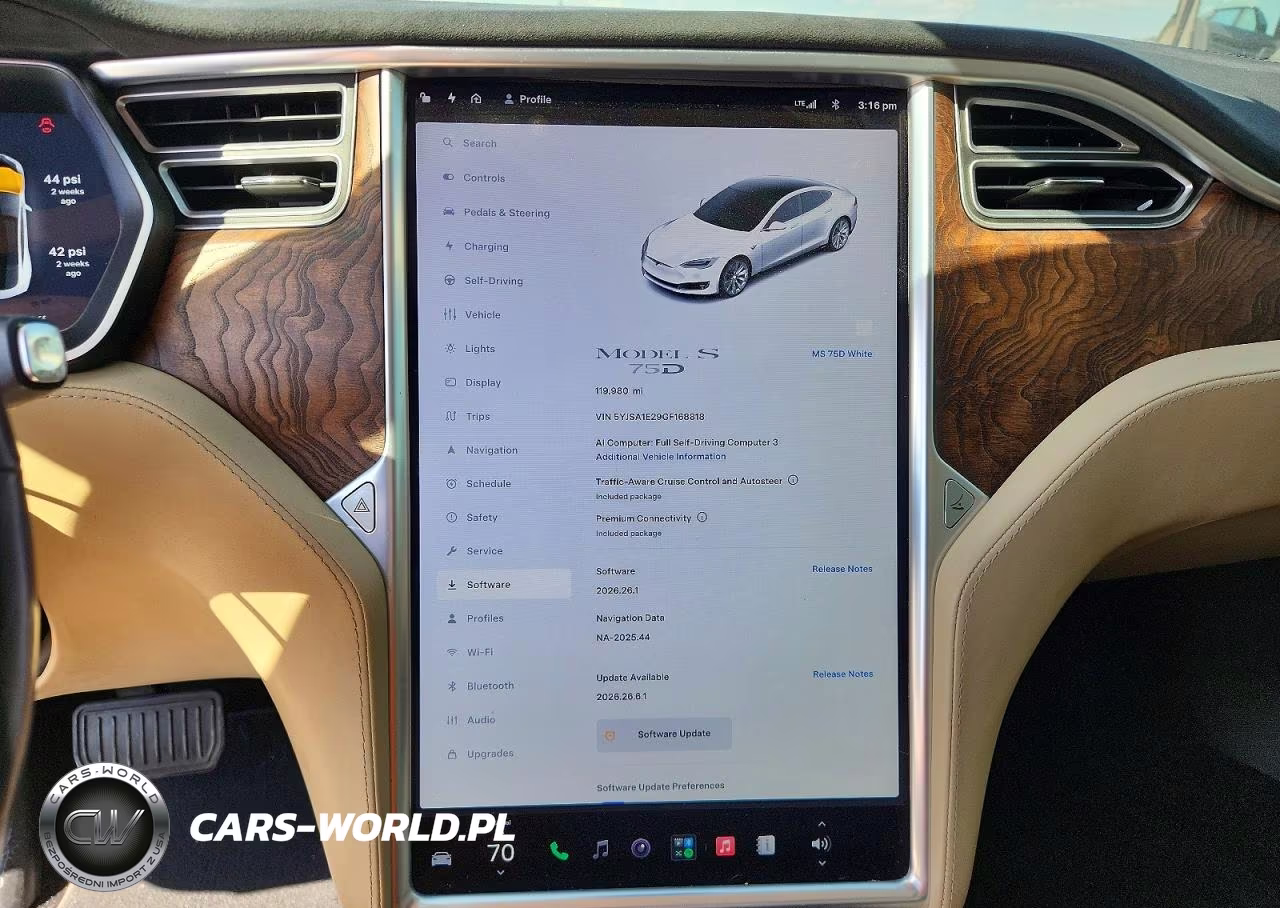 2016 Tesla Model S VIN:5YJSA1E29GF168818 - 9