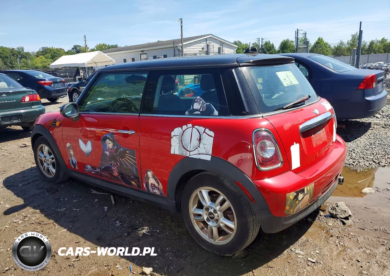 2012 Mini Cooper VIN:WMWSU3C5XCT258080 - 2