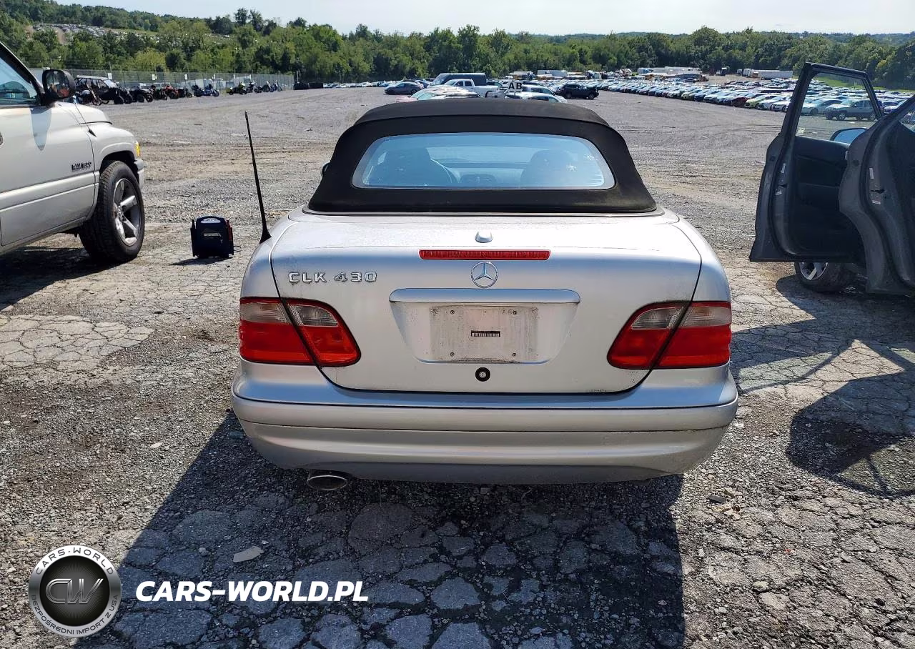 2002 Mercedes-Benz Clk 430 VIN:WDBLK70G02T107367 - 6