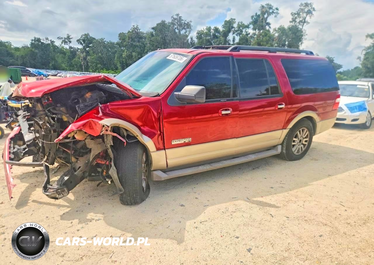 2007 Ford Expedition El Eddie Bauer VIN:1FMFK175X7LA19199 - 1
