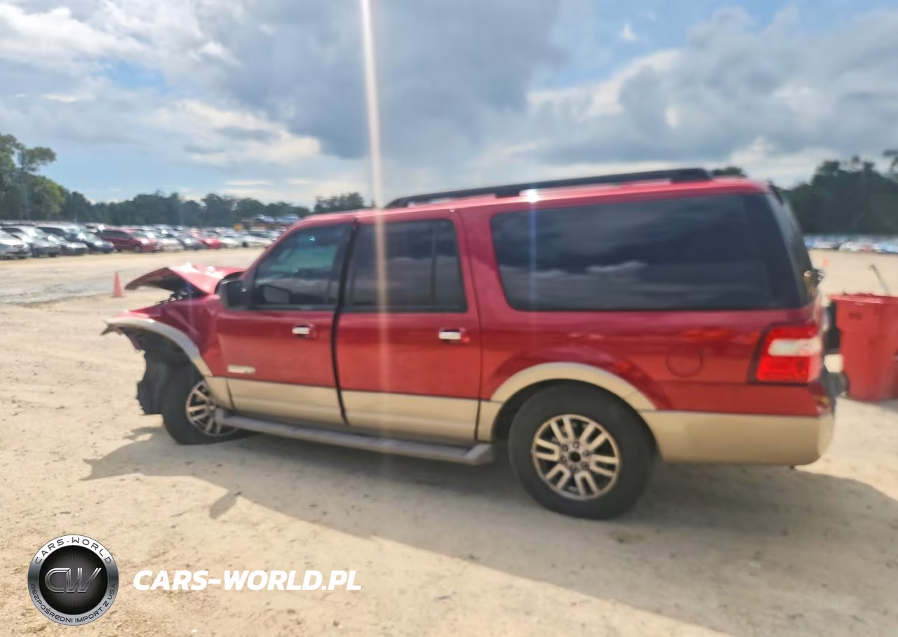 2007 Ford Expedition El Eddie Bauer VIN:1FMFK175X7LA19199 - 2