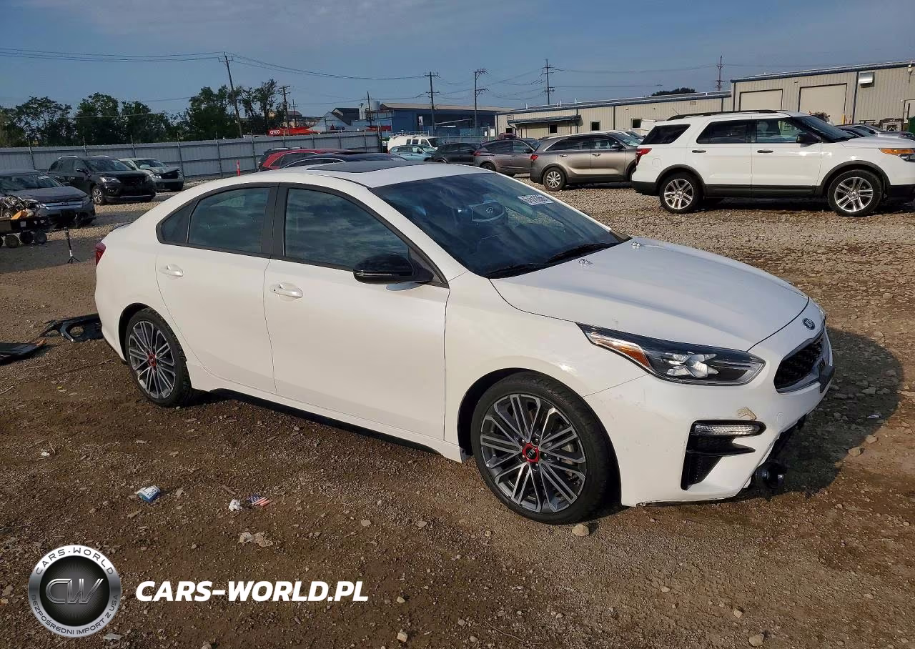 2021 Kia Forte Gt VIN:3KPF44AC8ME413151 - 4
