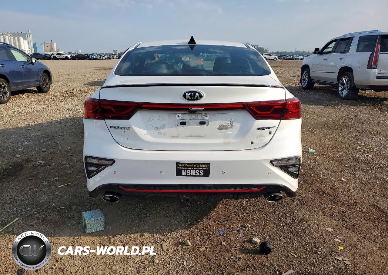 2021 Kia Forte Gt VIN:3KPF44AC8ME413151 - 6