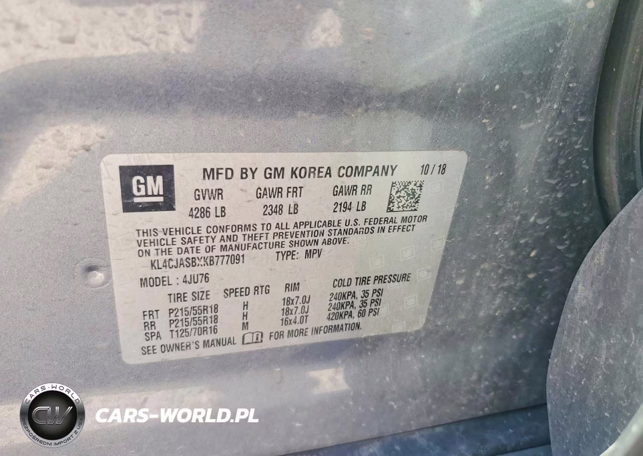 2019 Buick Encore Preferred VIN:KL4CJASBXKB777091 - 12