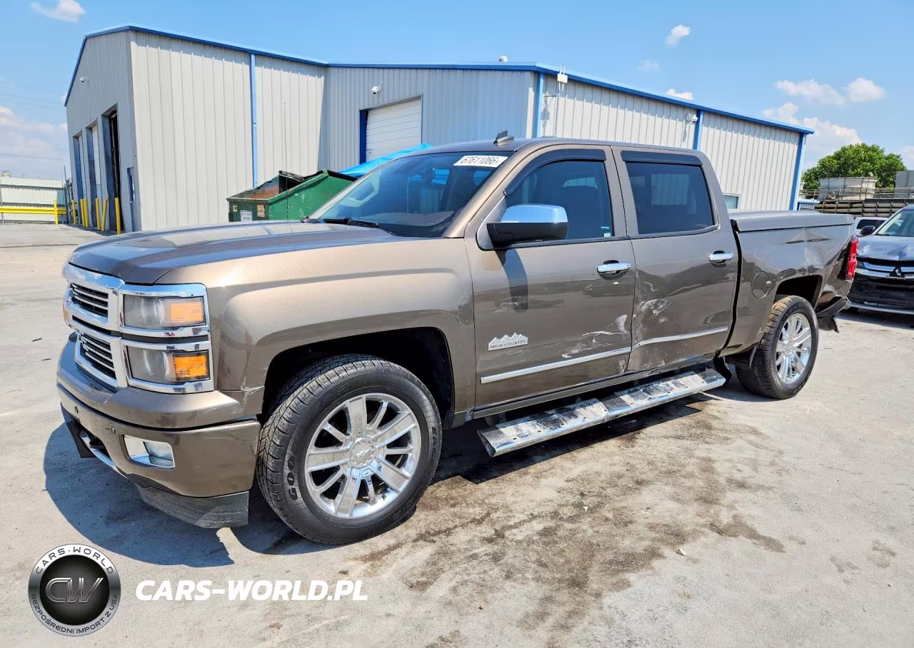 2014 Chevrolet Silverado C1500 High Country VIN:3GCPCTECXEG266851 - 1